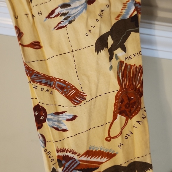 Vintage Native American Western Button top - Picture 5 of 6